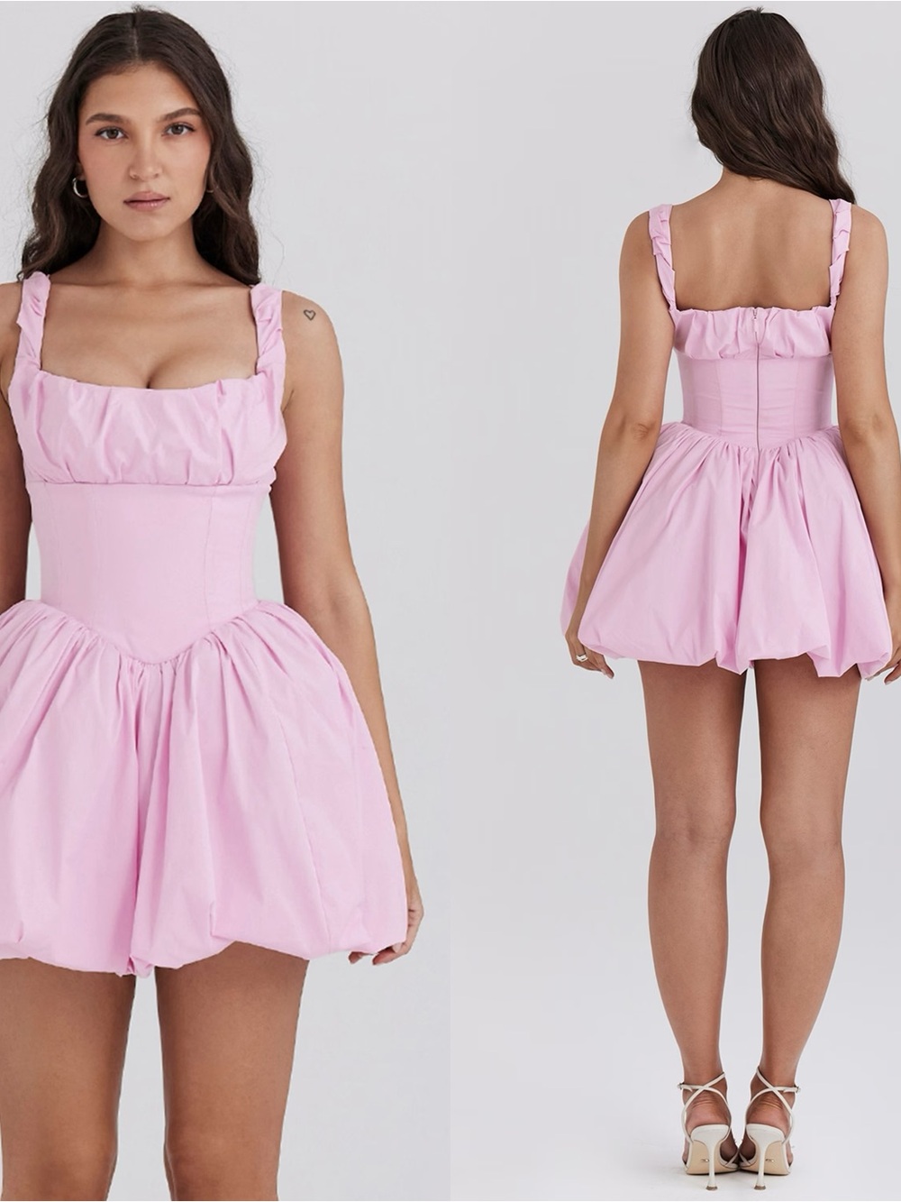 House of CB LE PUFF
Cotton Candy Cotton Tulle Mini Dress